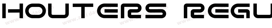 Houters Regular字体转换